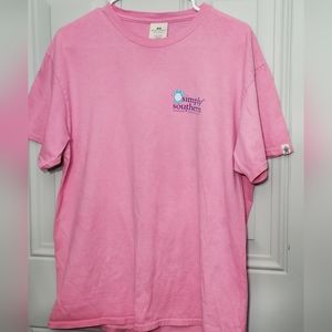Simply Southern Top T Shirt Cotton Large EUC